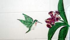 mural_hummingbird_flower